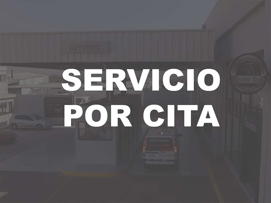 Servicio por cita