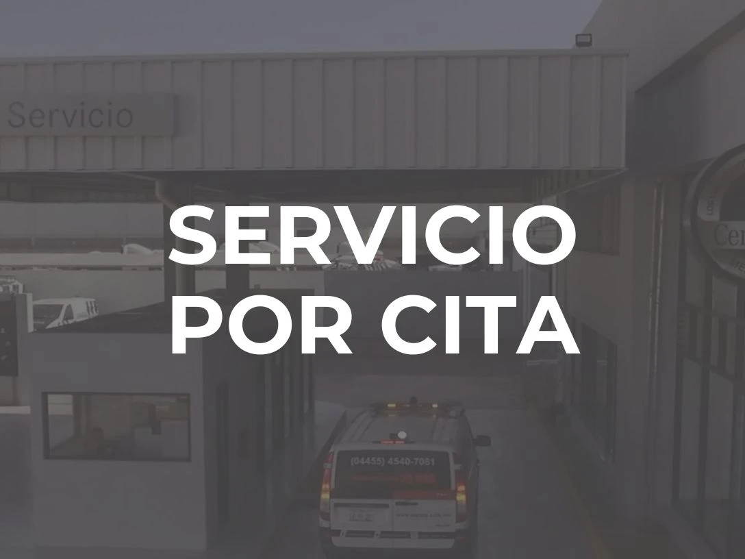 Servicio por cita